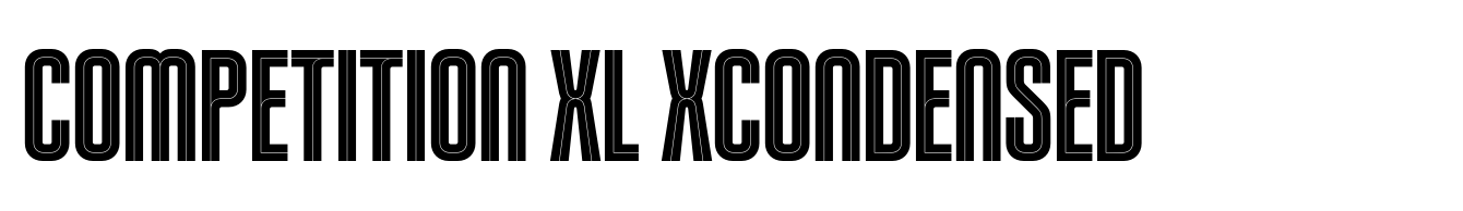 Competition XL XCondensed